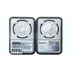 Image 2 : [2 Coins] 2023 Morgan&Peace Silver Dollar NGC MS70