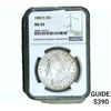 Image 1 : 1880-S Morgan Silver Dollar NGC MS65