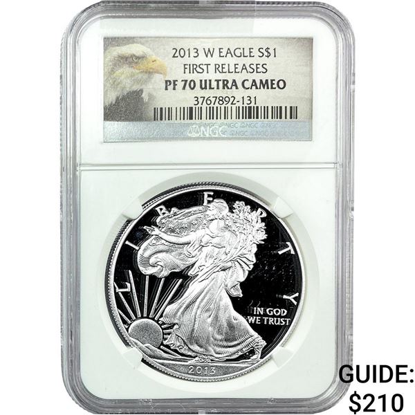 2013-W Silver Eagle NGC PF70 Ultra Cameo