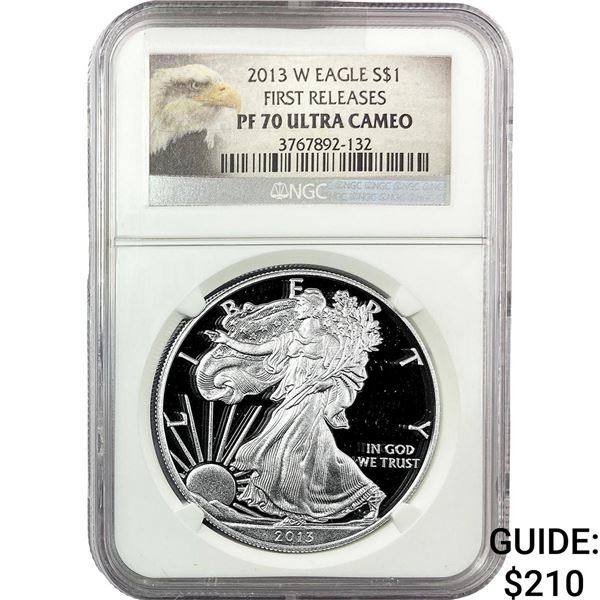 2013-W Silver Eagle NGC PF70 Ultra Cameo