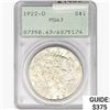 Image 1 : 1922-D Silver Peace Dollar PCGS MS63