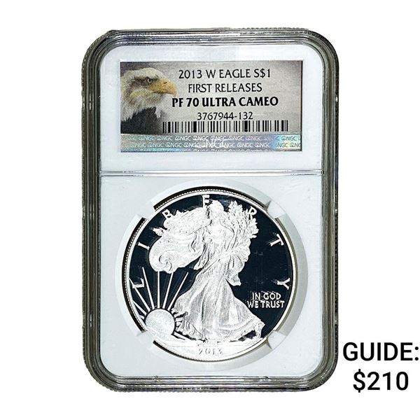 2013-W Silver Eagle NGC PF70 Ultra Cameo