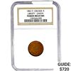 Image 1 : 1863 Liberty Union Token NGC MS65 BN F-236/426a