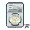 Image 1 : 1923 Silver Peace Dollar NGC MS62