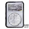 Image 1 : 2006-W Silver Eagle NGC MS69 Burnished 20th Anniv.