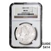 Image 1 : 1883-O Morgan Silver Dollar NGC MS65