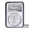 Image 1 : 2011-W Silver Eagle NGC MS69 25th Anniversary