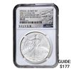 Image 1 : 2006-W Silver Eagle NGC MS69 20th Anniversary
