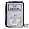 Image 1 : 2008 Silver Eagle NGC MS70