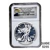 Image 1 : 2013-W Silver Eagle NGC SP69 Enhanced Finish
