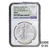 Image 1 : 2011 Silver Eagle NGC MS69