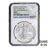Image 1 : 2011 Silver Eagle NGC MS69
