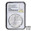 Image 1 : 2011 Silver Eagle NGC MS69