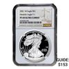 Image 1 : 2021-W Silver Eagle NGC PF69 UC Heraldic Eagle T-1