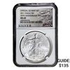 Image 1 : 2011-W Silver Eagle NGC MS69 25th Anniversary