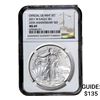 Image 1 : 2011-W Silver Eagle NGC MS69 25th Anniversary