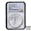 Image 1 : 2011-W Silver Eagle NGC MS69 25th Anniversary
