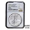 Image 1 : 2011-W Silver Eagle NGC MS69 25th Anniversary