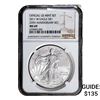 Image 1 : 2011-W Silver Eagle NGC MS69 25th Anniversary