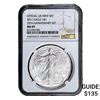 Image 1 : 2011-W Silver Eagle NGC MS69 25th Anniversary