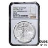 Image 1 : 2011-W Silver Eagle NGC MS69 25th Anniversary