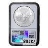 Image 2 : 2011-W Silver Eagle NGC MS69 25th Anniversary