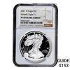 Image 1 : 2021-W Silver Eagle NGC PF69 UC Heraldic Eagle T-1