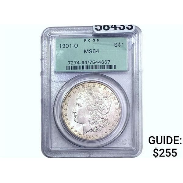 1901-O Morgan Silver Dollar PCGS MS64
