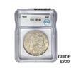 1892 Morgan Silver Dollar ICG EF45