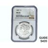Image 1 : 1887 Morgan Silver Dollar NGC MS65