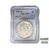 1878 7TF REV. 79 Morgan Silver Dollar ICG AU55