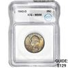 1942-D Washington Silver Quarter ICG MS66