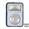 Image 1 : 1885-O Morgan Silver Dollar NGC MS63