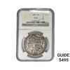 Image 1 : 1899 Morgan Silver Dollar NGC F12
