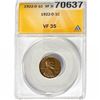 Image 1 : 1922-D Wheat Cent ANACS VF35