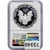 Image 2 : 2021-W Silver Eagle NGC PF69 UC Heraldic Eagle T-1