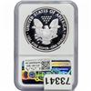 Image 2 : 2021-W Silver Eagle NGC PF69 UC Heraldic Eagle T-1
