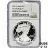 Image 1 : 2021-W Silver Eagle NGC PF69 UC Heraldic Eagle T-1