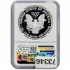 Image 2 : 2021-W Silver Eagle NGC PF69 UC Heraldic Eagle T-1
