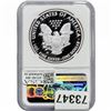 Image 2 : 2021-W Silver Eagle NGC PF69 UC Heraldic Eagle T-1