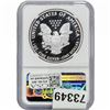Image 2 : 2021-W Silver Eagle NGC PF69 UC Heraldic Eagle T-1
