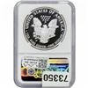 Image 2 : 2021-W Silver Eagle NGC PF69 UC Heraldic Eagle T-1