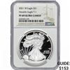 Image 1 : 2021-W Silver Eagle NGC PF69 UC Heraldic Eagle T-1