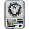 Image 2 : 2021-W Silver Eagle NGC PF69 UC Heraldic Eagle T-1