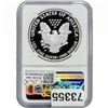 Image 2 : 2021-W Silver Eagle NGC PF69 UC Heraldic Eagle T-1