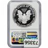 Image 2 : 2021-W Silver Eagle NGC PF69 UC Heraldic Eagle T-1