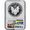 Image 2 : 2021-W Silver Eagle NGC PF69 UC Heraldic Eagle T-1