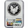 Image 2 : 2021-W Silver Eagle NGC PF69 UC Heraldic Eagle T-1