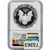Image 2 : 2021-W Silver Eagle NGC PF69 UC Heraldic Eagle T-1