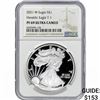 Image 1 : 2021-W Silver Eagle NGC PF69 UC Heraldic Eagle T-1
